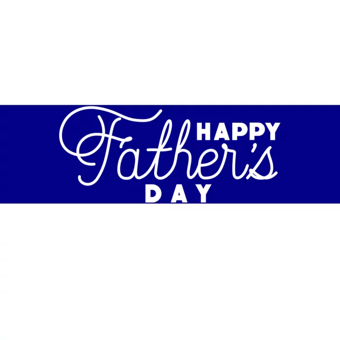 Happy Fathers Day Celebration Gift Bumper Sticker