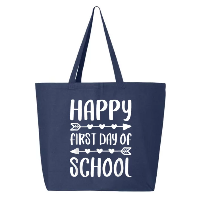 Happy First Day Of School Back To School 25L Jumbo Tote