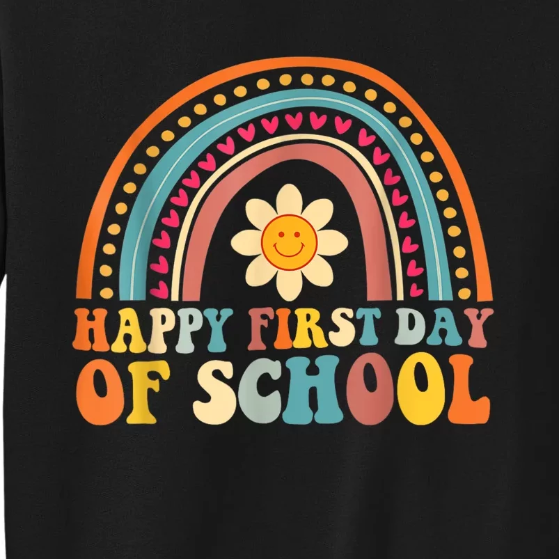 Happy First Day Of School For Teachers Kids Back To School Sweatshirt