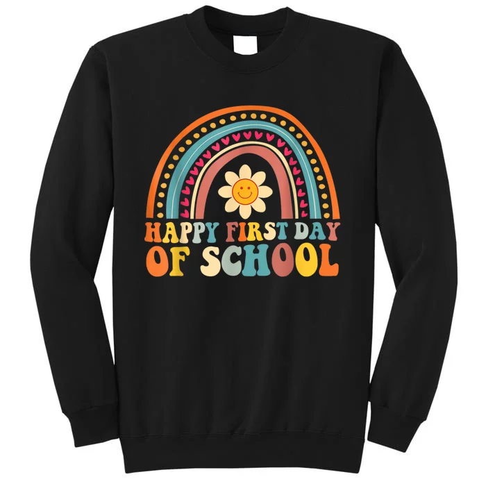 Happy First Day Of School For Teachers Kids Back To School Sweatshirt