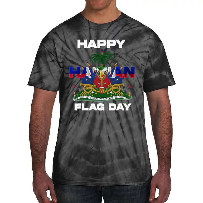 Haitian Flag Day Tie-Dye T-Shirt