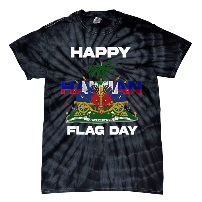 Haitian Flag Day Tie-Dye T-Shirt