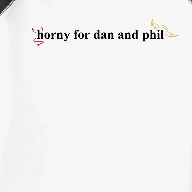 Horny For Dan And Phil Infant Baby Jersey Bodysuit