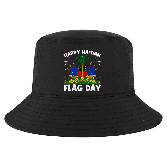 Haitian Flag Day Cool Comfort Performance Bucket Hat