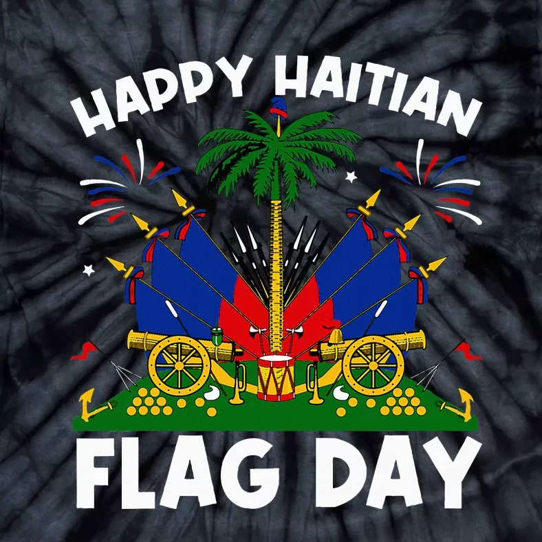 Haitian Flag Day Tie-Dye T-Shirt