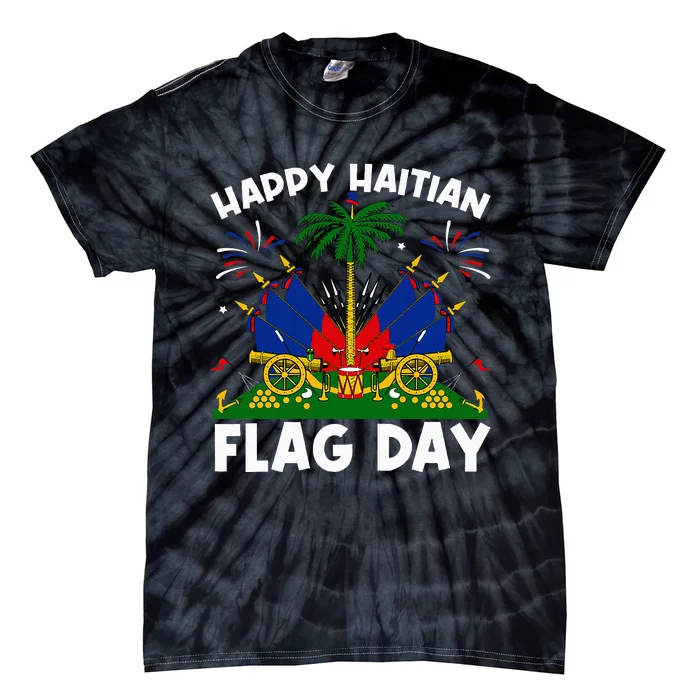 Haitian Flag Day Tie-Dye T-Shirt