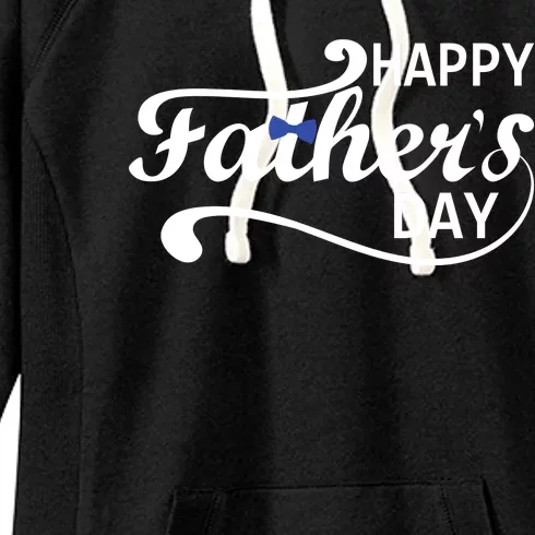 Happy Fathers Day Cute Dad Gift Women's Fleece Hoodie