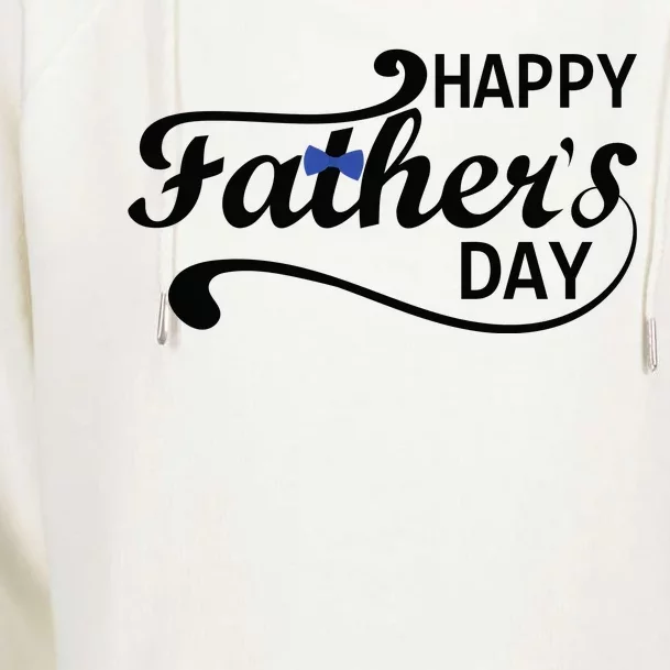 Happy Fathers Day Cute Dad Gift Womens Funnel Neck Pullover Hood