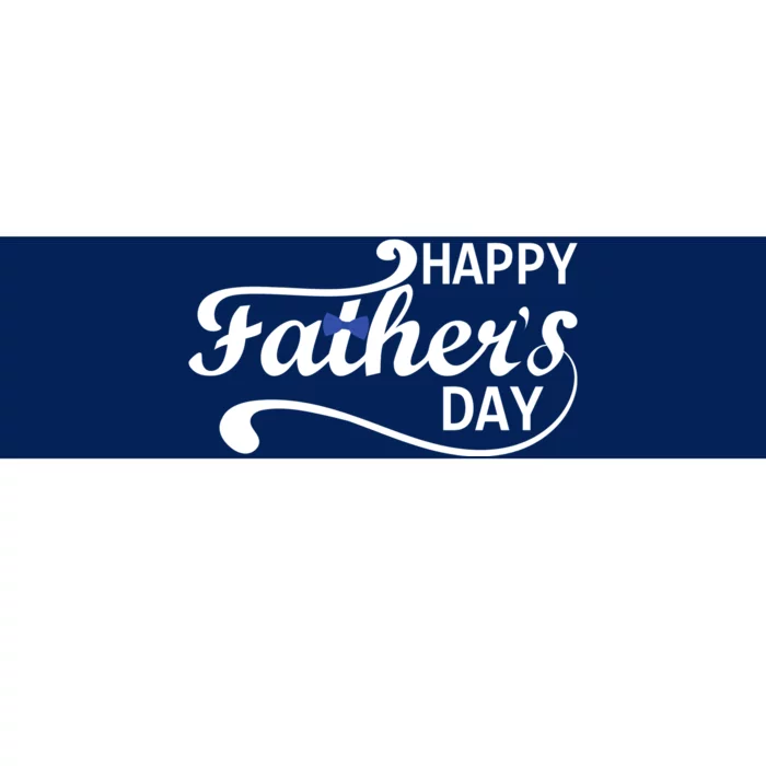 Happy Fathers Day Cute Dad Gift Bumper Sticker