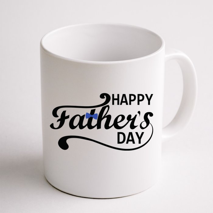 Happy Fathers Day Cute Dad Gift Front & Back Coffee Mug