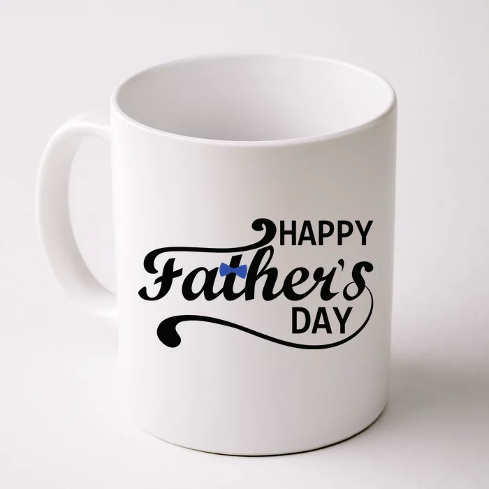 Happy Fathers Day Cute Dad Gift Front & Back Coffee Mug