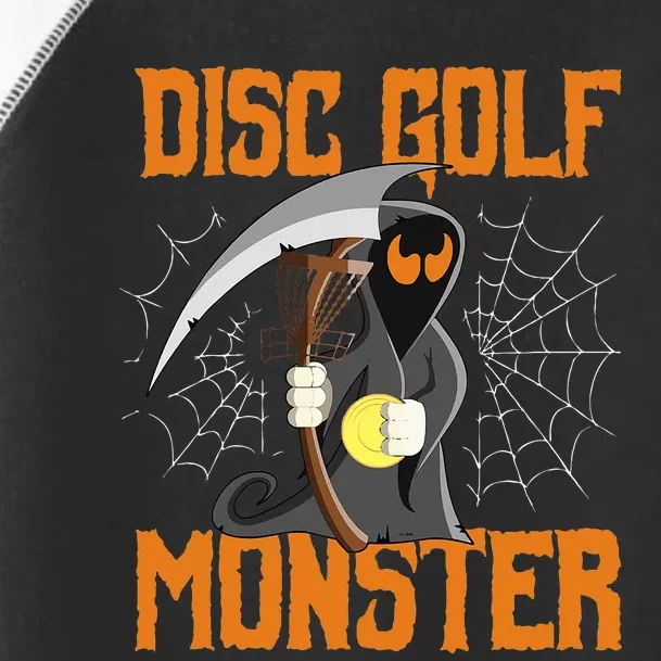 Halloween Funny Disc Golf Frolf Grim Reaper Costume Toddler Fine Jersey T-Shirt