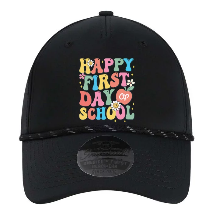 Happy First Day Of School Teacher Love Back To School Performance The Dyno Cap