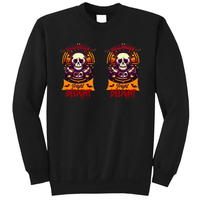 Halloween Fright Delight Graphic Sweatshirt