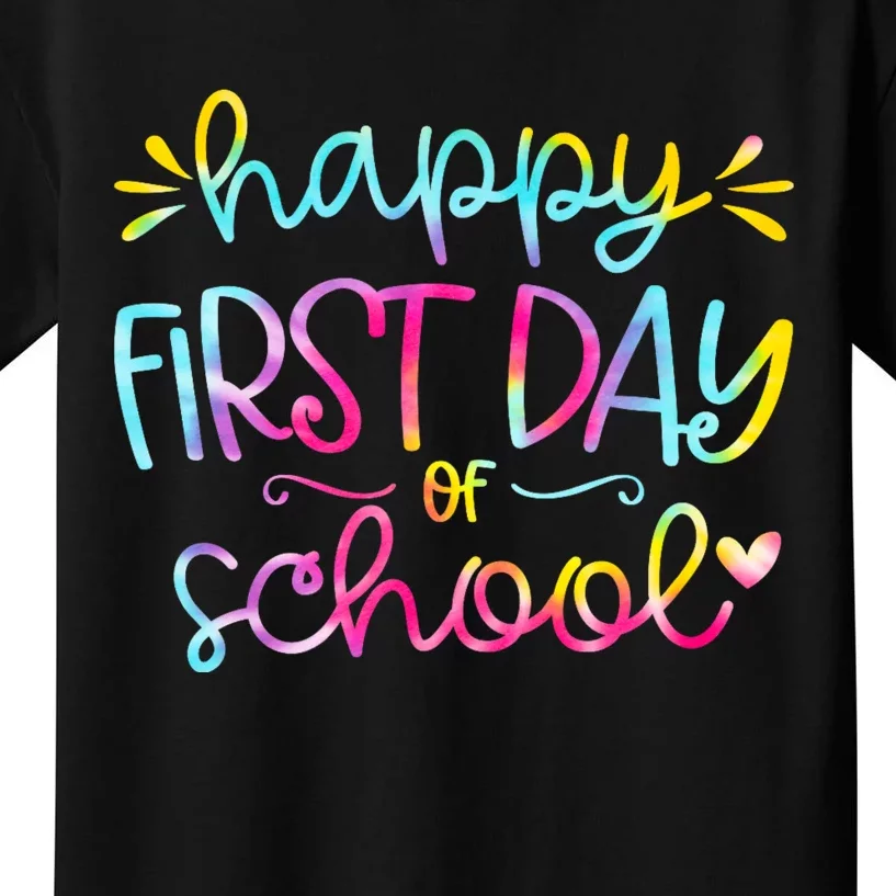 Happy First Day Of School Back To School Kids T-Shirt