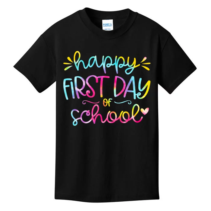 Happy First Day Of School Back To School Kids T-Shirt