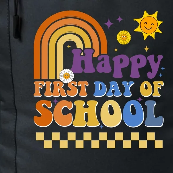 Happy First Day Of School Daily Commute Backpack