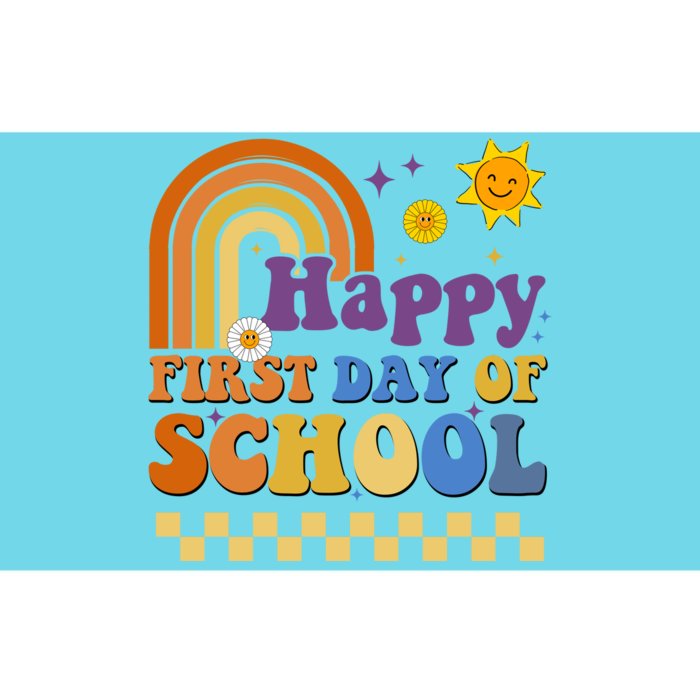 Happy First Day Of School Bumper Sticker