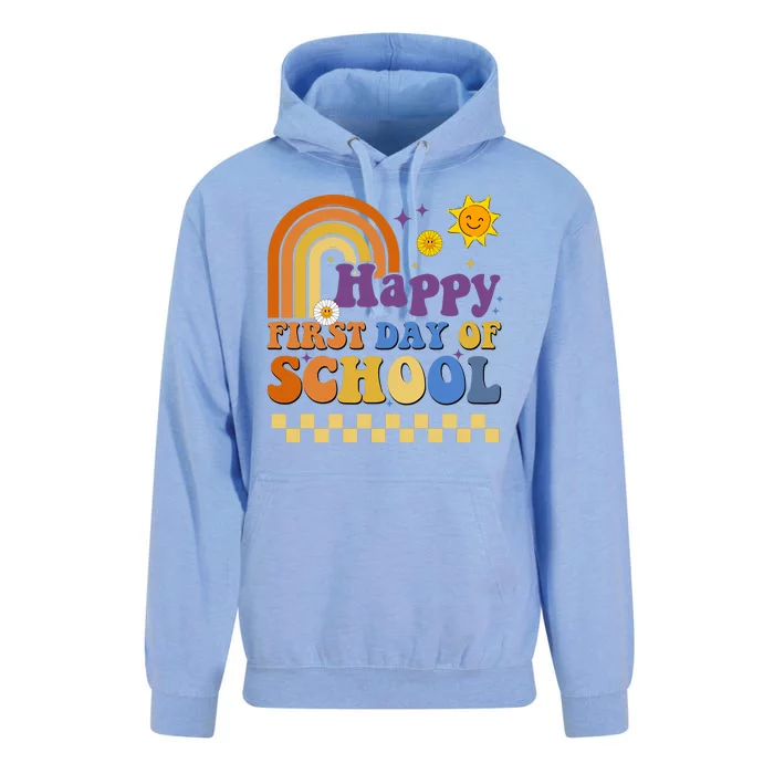 Happy First Day Of School Unisex Surf Hoodie