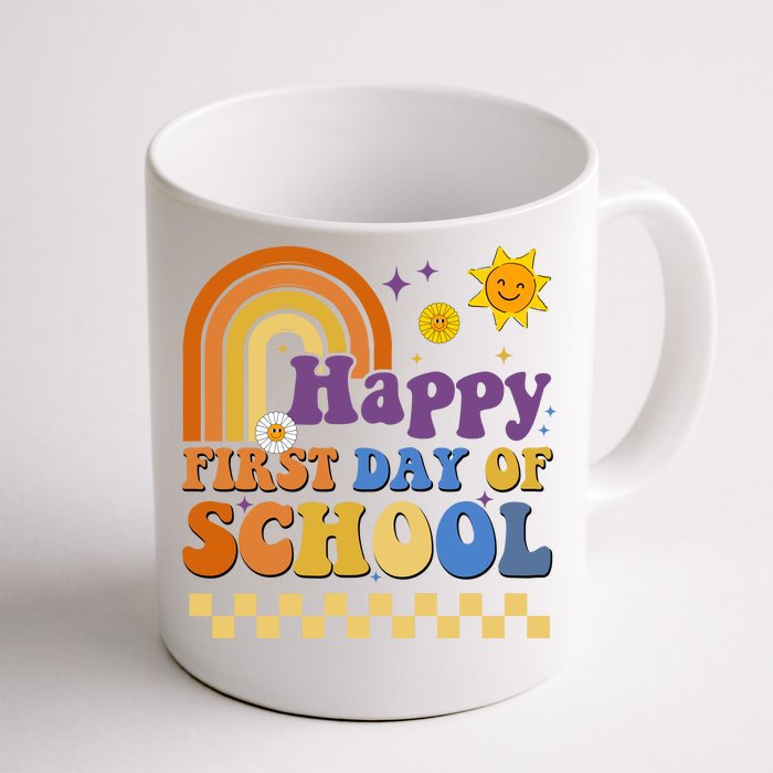 Happy First Day Of School Front & Back Coffee Mug