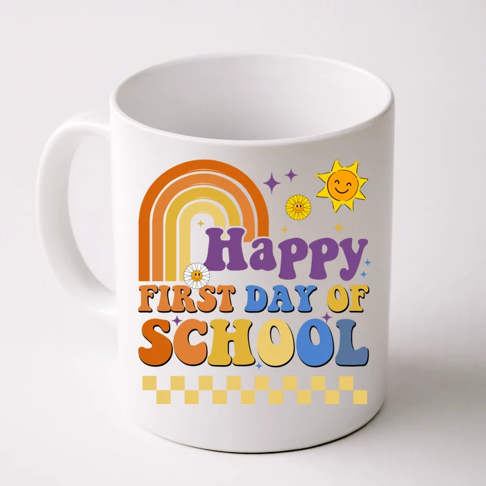 Happy First Day Of School Front & Back Coffee Mug