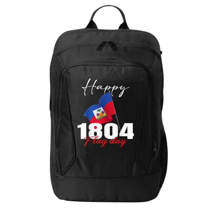 Haitian Flag Day Haiti 1804 For Proud Haitian City Backpack