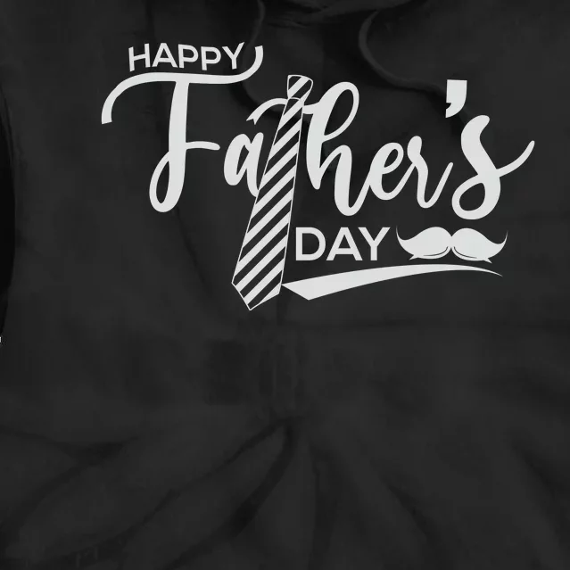 Happy Father's Day Tie Dye Hoodie