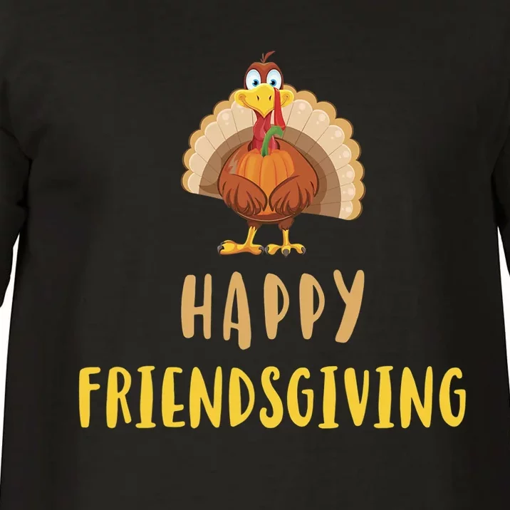 Happy Friendsgiving Day Thanksgiving Funny Friends Giving Comfort Colors T-Shirt