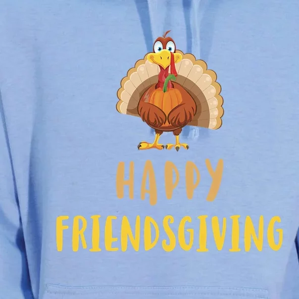 Happy Friendsgiving Day Thanksgiving Funny Friends Giving Unisex Surf Hoodie