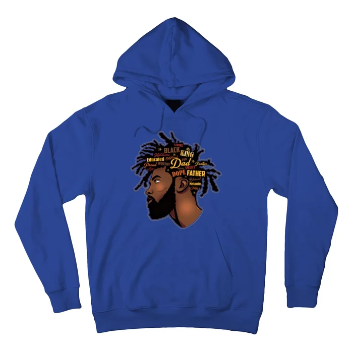 Happy Father's Day Black African American Dad Hoodie