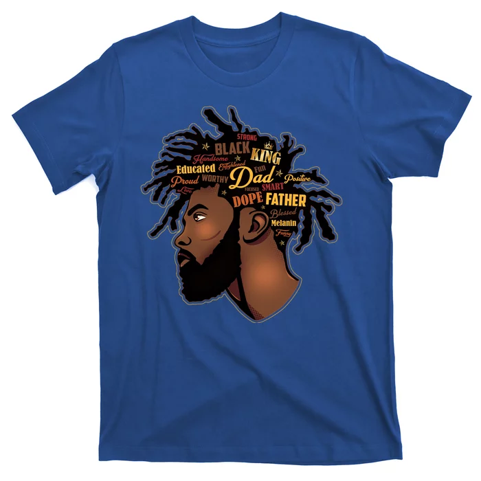 Happy Father's Day Black African American Dad T-Shirt