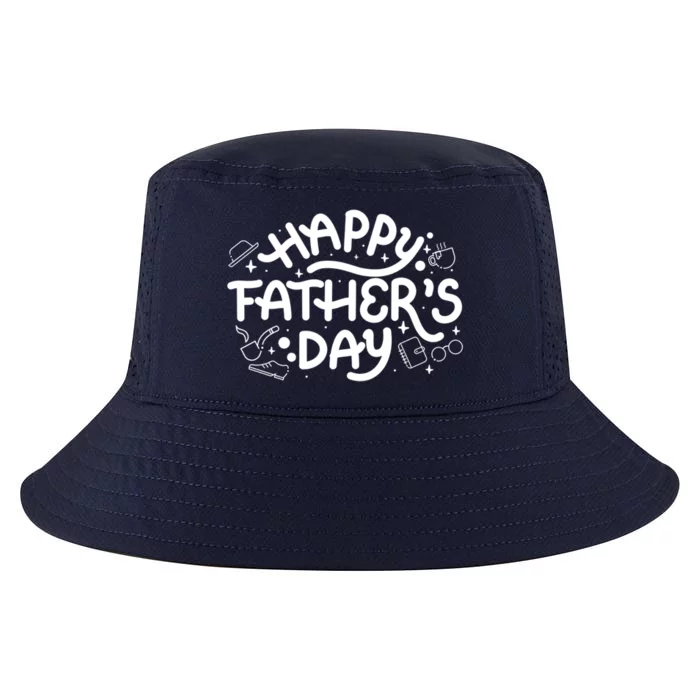 Happy Father's Day Dad Gift Cool Comfort Performance Bucket Hat