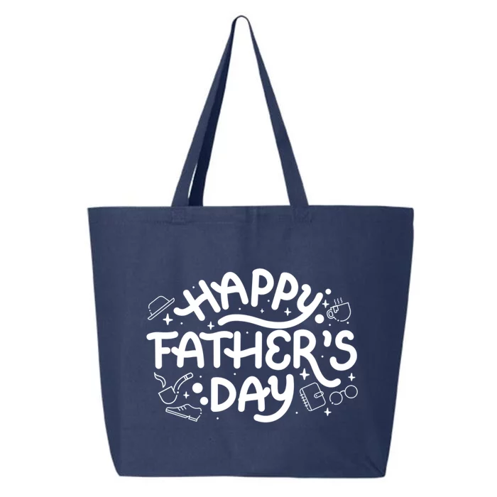 Happy Father's Day Dad Gift 25L Jumbo Tote