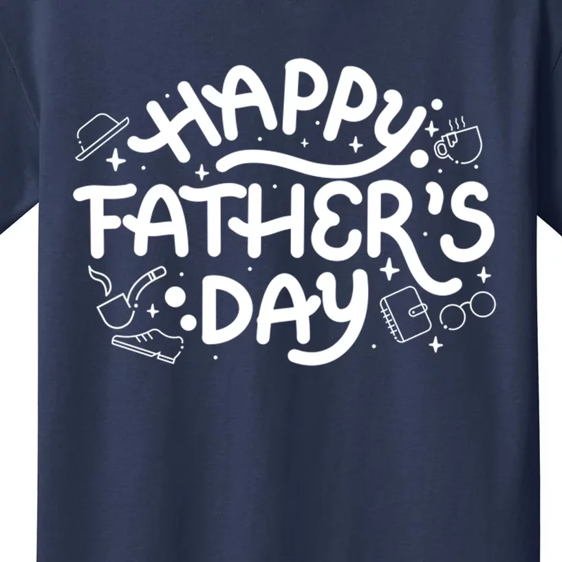 Happy Father's Day Dad Gift Kids T-Shirt