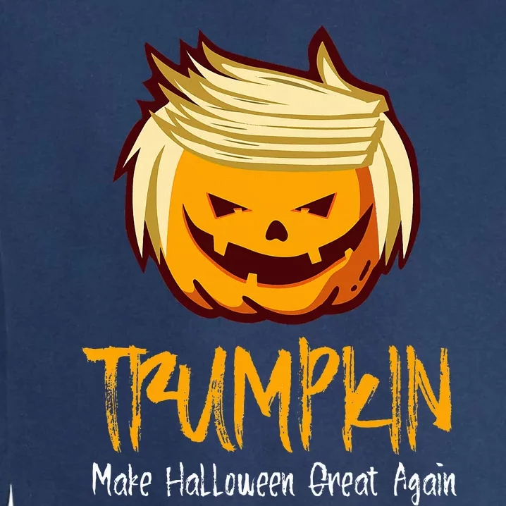 Halloween Funny Donald Trump Garment-Dyed Sweatshirt