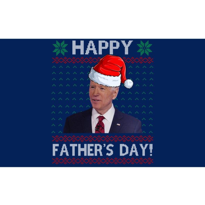 Happy Father's Day Funny Joe Biden Christmas Bumper Sticker