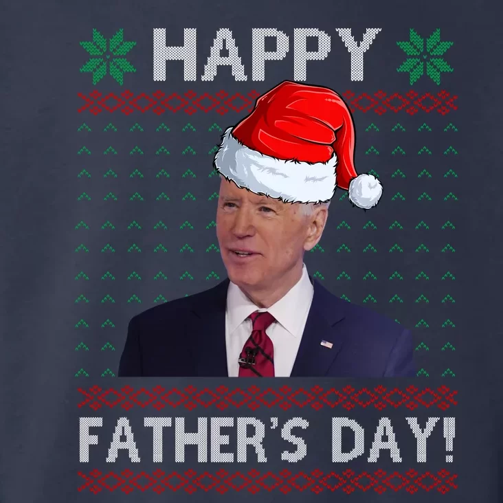 Happy Father's Day Funny Joe Biden Christmas Toddler Hoodie