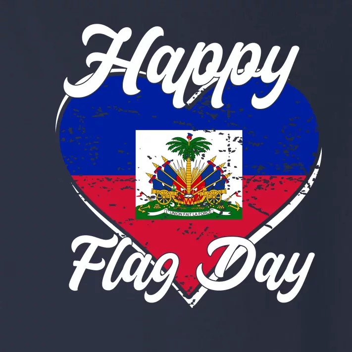 Happy Flag Day 1804 Haiti Haitian Independence Toddler Long Sleeve Shirt