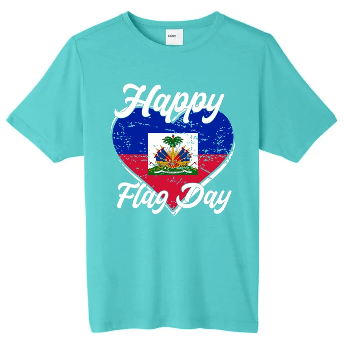 Happy Flag Day 1804 Haiti Haitian Independence ChromaSoft Performance T-Shirt