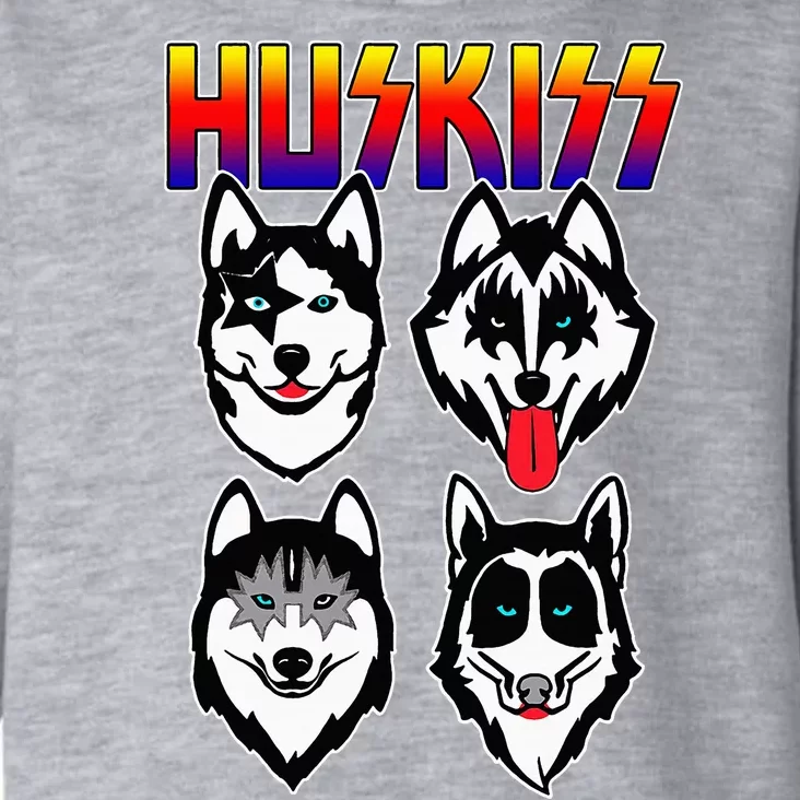 Huskiss Funny Dogs Puppy Rock Rockin Toddler Hoodie