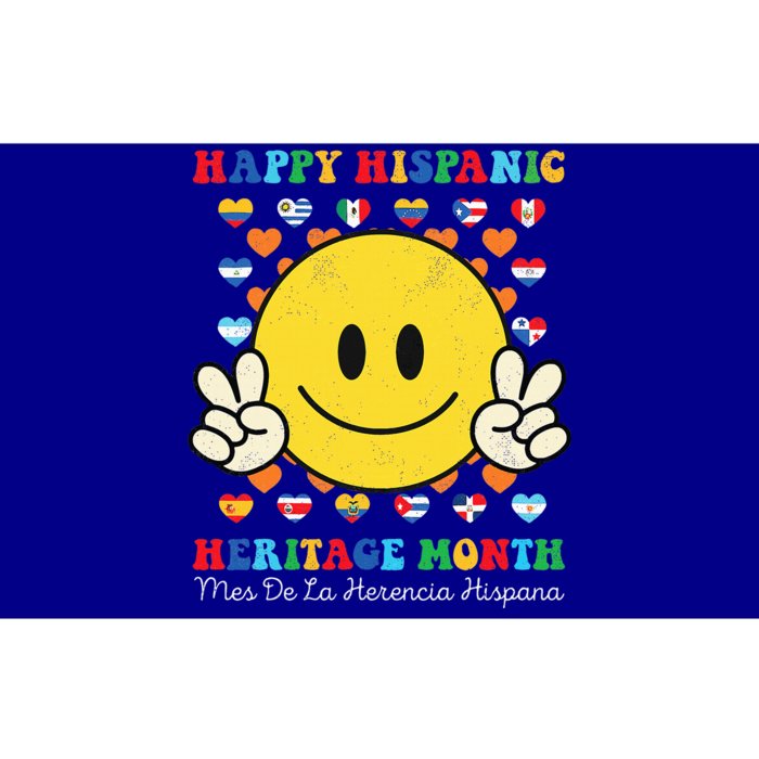 Happy First Day Of Hispanic Heritage Month Countries Flags Bumper Sticker