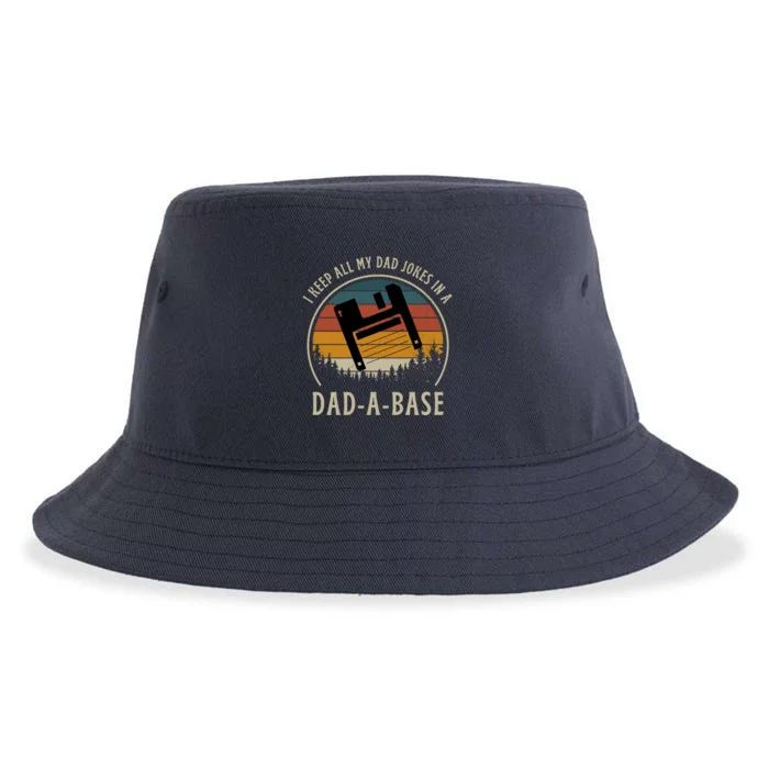 Happy Father's Day Matching Programmer Proud Dad Sustainable Bucket Hat