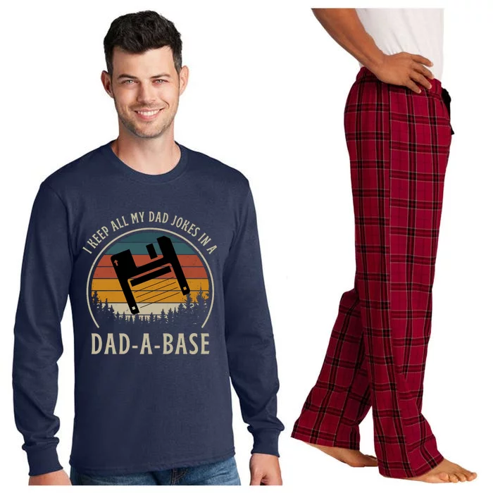 Happy Father's Day Matching Programmer Proud Dad Long Sleeve Pajama Set