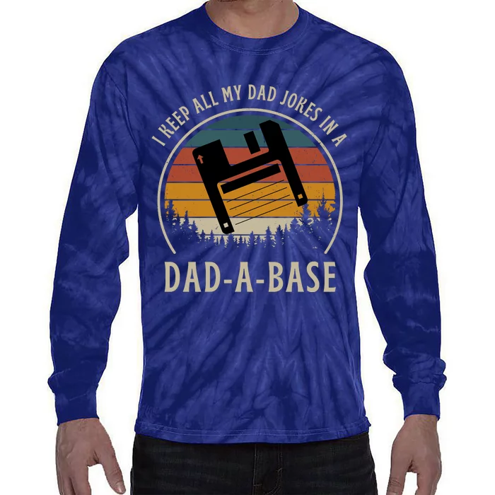 Happy Father's Day Matching Programmer Proud Dad Tie-Dye Long Sleeve Shirt