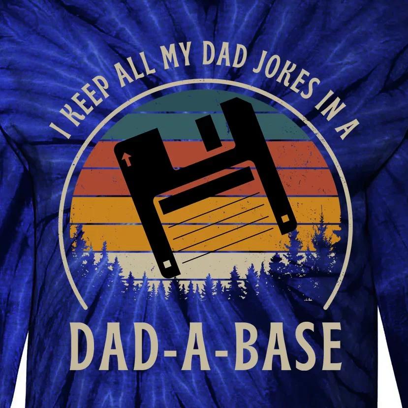 Happy Father's Day Matching Programmer Proud Dad Tie-Dye Long Sleeve Shirt