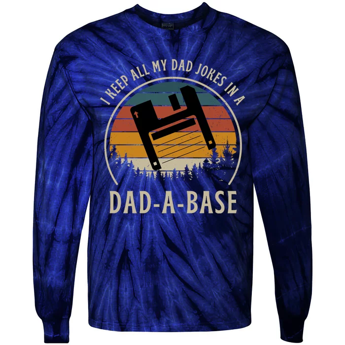 Happy Father's Day Matching Programmer Proud Dad Tie-Dye Long Sleeve Shirt