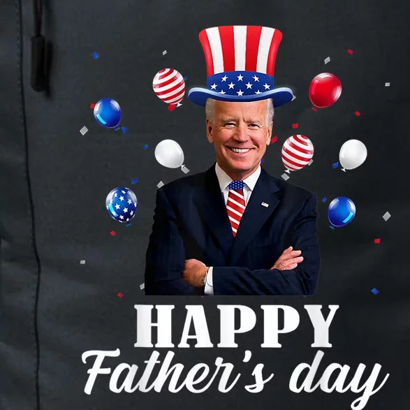 Happy Fathers Day 4th Of July Anti Joe Biden Support Trump Daily Commute Backpack