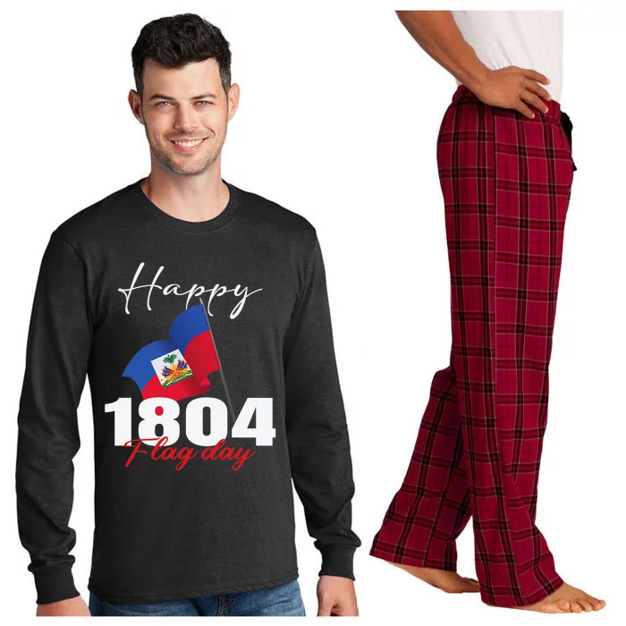 Haitian Flag Day Haiti 1804 For Proud Haitian Long Sleeve Pajama Set