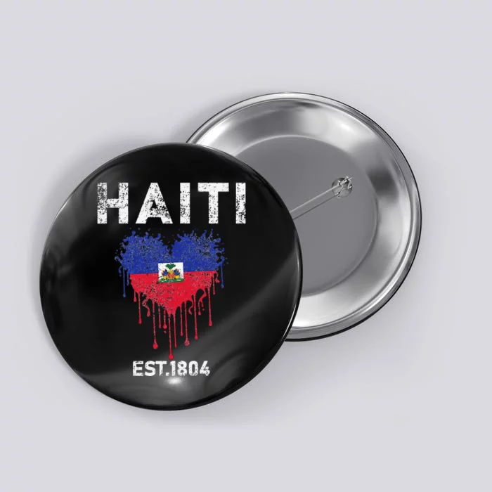 Haiti Flag Day Haitians Flag Pride Button