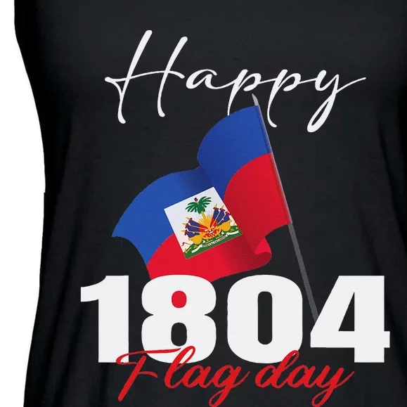 Haitian Flag Day Haiti 1804 for Proud haitian Ladies Essential Flowy Tank